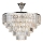Brilagi - Candeeiro integrado CRYSTAL 5xE14/40W/230V cromado brilhante
