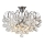 Brilagi - Candeeiro integrado CRYSTAL 6xE14/60W/230V cromado brilhante