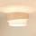 Brilagi - Candeeiro integrado DOVER SHINE 1xE27/15W/230V diâmetro 50 cm cinzento/creme