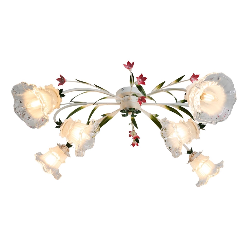 Brilagi - Candeeiro integrado FLORA 6xE14/60W/230V