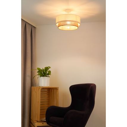 Brilagi - Candeeiro  integrado LED BOHO STYLE 1xE27/15W/230V diâmetro 40 cm