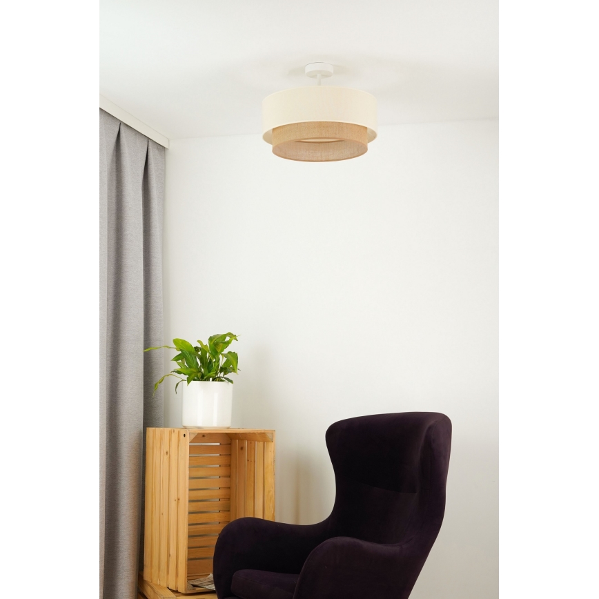 Brilagi - Candeeiro  integrado LED BOHO STYLE 1xE27/15W/230V diâmetro 40 cm