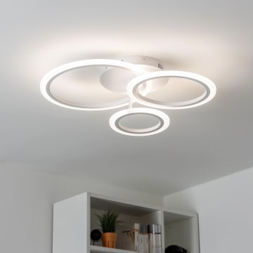 Brilagi - Candeeiro integrado LED com regulação ORBITS LED/40W/230V 3000-6500K branco + comando