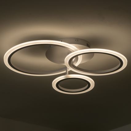 Brilagi - Candeeiro integrado LED com regulação ORBITS LED/40W/230V 3000-6500K branco + comando