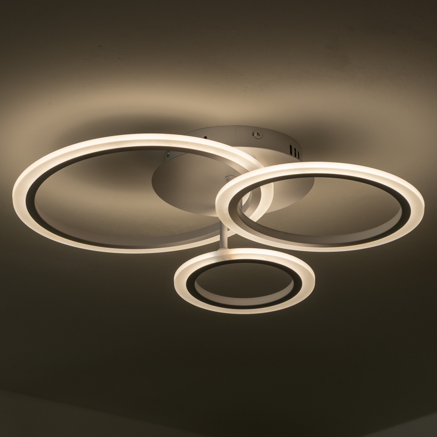 Brilagi - Candeeiro integrado LED com regulação ORBITS LED/40W/230V 3000-6500K branco + comando