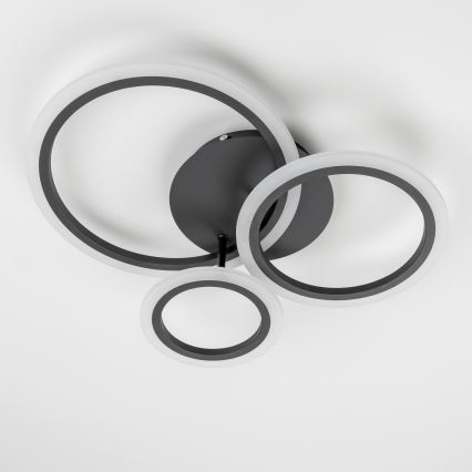 Brilagi - Candeeiro integrado LED com regulação ORBITS LED/40W/230V 3000-6500K preto + comando