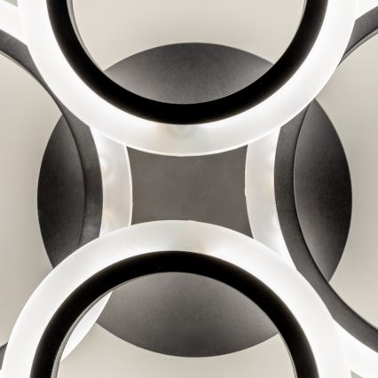 Brilagi - Candeeiro integrado LED com regulação ORBITS LED/50W/230V 3000-6500K antracite + comando