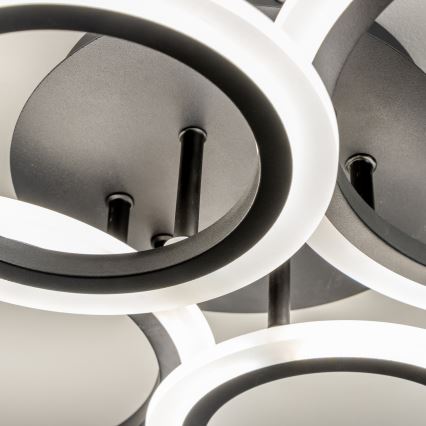 Brilagi - Candeeiro integrado LED com regulação ORBITS LED/50W/230V 3000-6500K antracite + comando