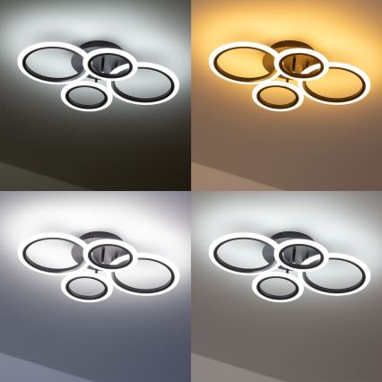 Brilagi - Candeeiro integrado LED com regulação ORBITS LED/50W/230V 3000-6500K + comando