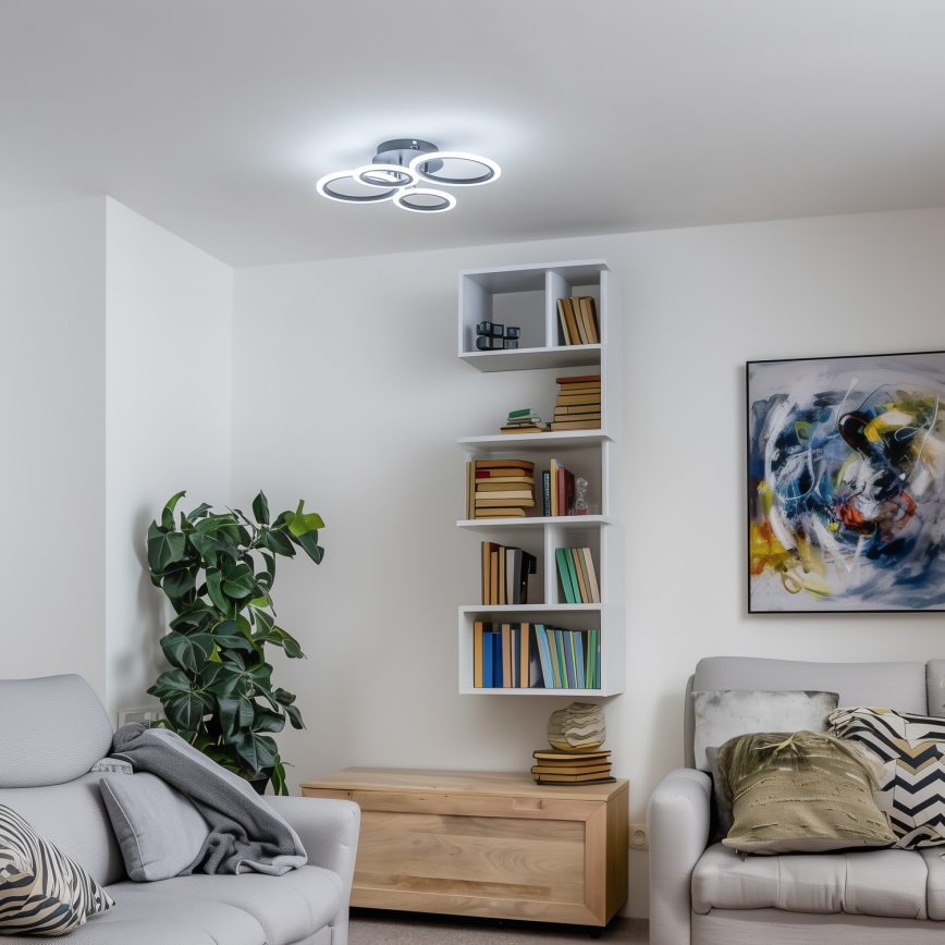 Brilagi - Candeeiro integrado LED com regulação ORBITS LED/50W/230V 3000-6500K + comando