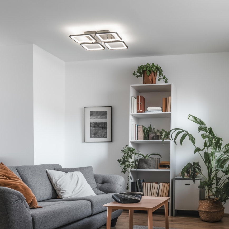 Brilagi - Candeeiro integrado LED com regulação SQUARED LED/85W/230V 3000-6500K + comando