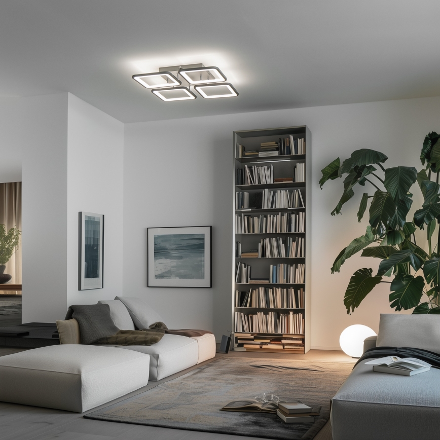 Brilagi - Candeeiro integrado LED com regulação SQUARED LED/85W/230V 3000-6500K + comando