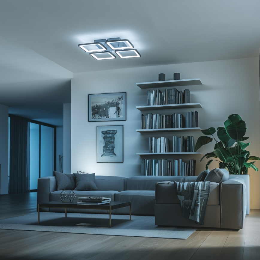 Brilagi - Candeeiro integrado LED com regulação SQUARED LED/85W/230V 3000-6500K + comando