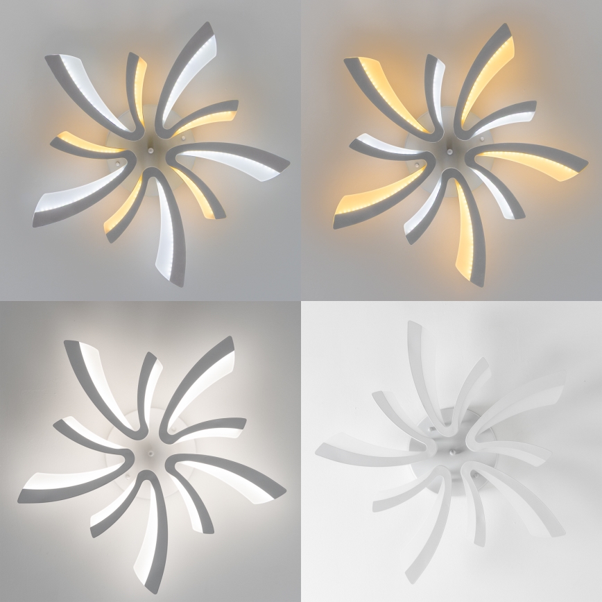 Brilagi - Candeeiro integrado LED com regulação TWIST LED/55W/230V 3000-6500K branco + comando