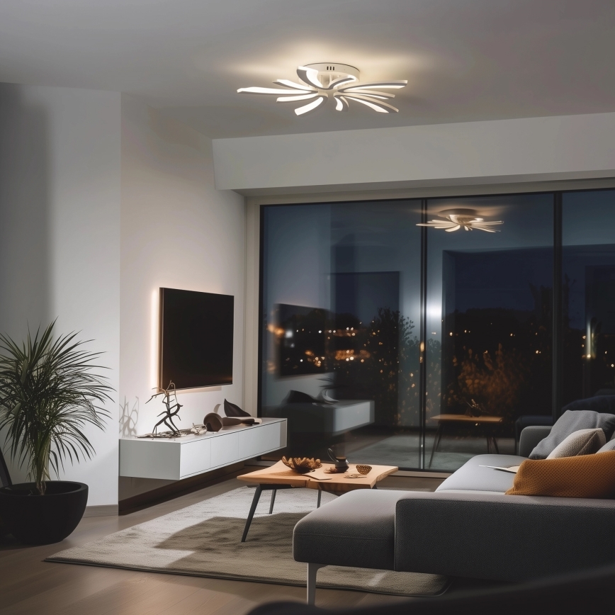 Brilagi - Candeeiro integrado LED com regulação TWIST LED/55W/230V 3000-6500K branco + comando
