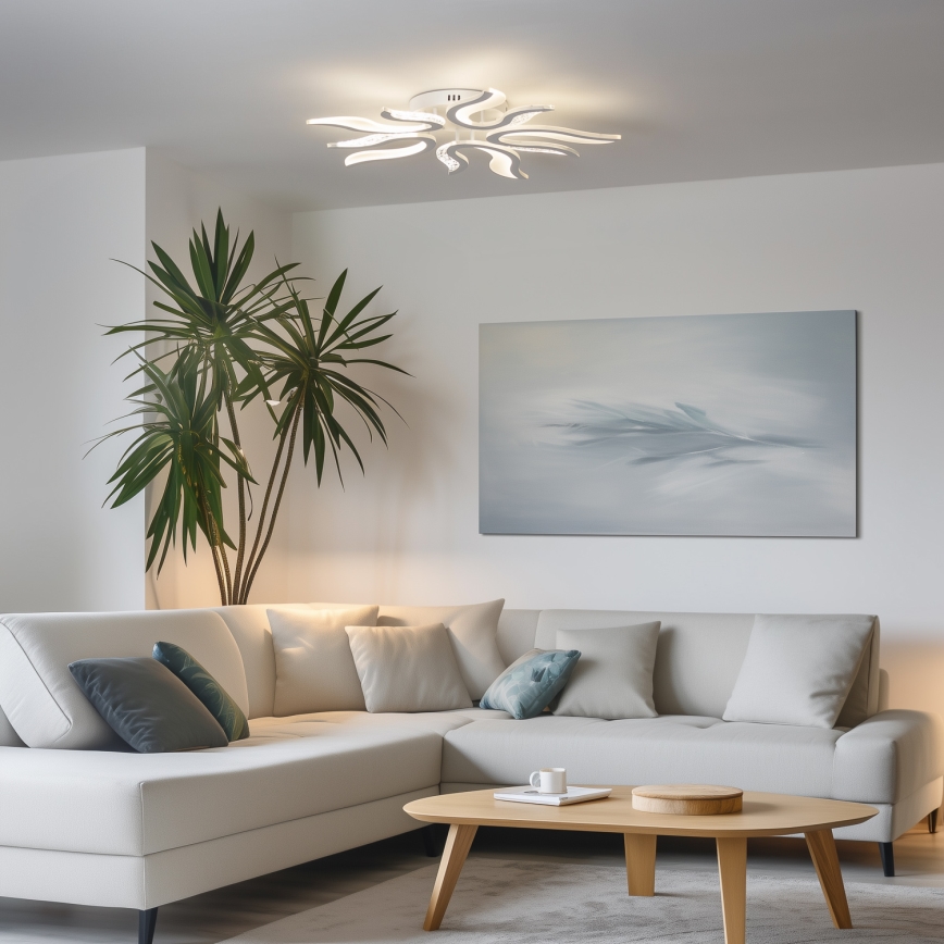 Brilagi - Candeeiro integrado LED com regulação TWIST LED/65W/230V 3000-6500K branco + comando