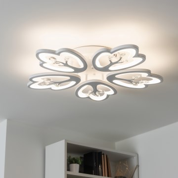 Brilagi - Candeeiro integrado LED com regulação TWIST LED/80W/230V 3000-6500K branco + comando