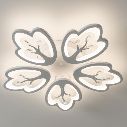 Brilagi - Candeeiro integrado LED com regulação TWIST LED/80W/230V 3000-6500K branco + comando