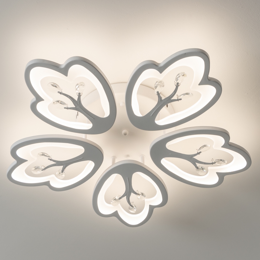 Brilagi - Candeeiro integrado LED com regulação TWIST LED/80W/230V 3000-6500K branco + comando