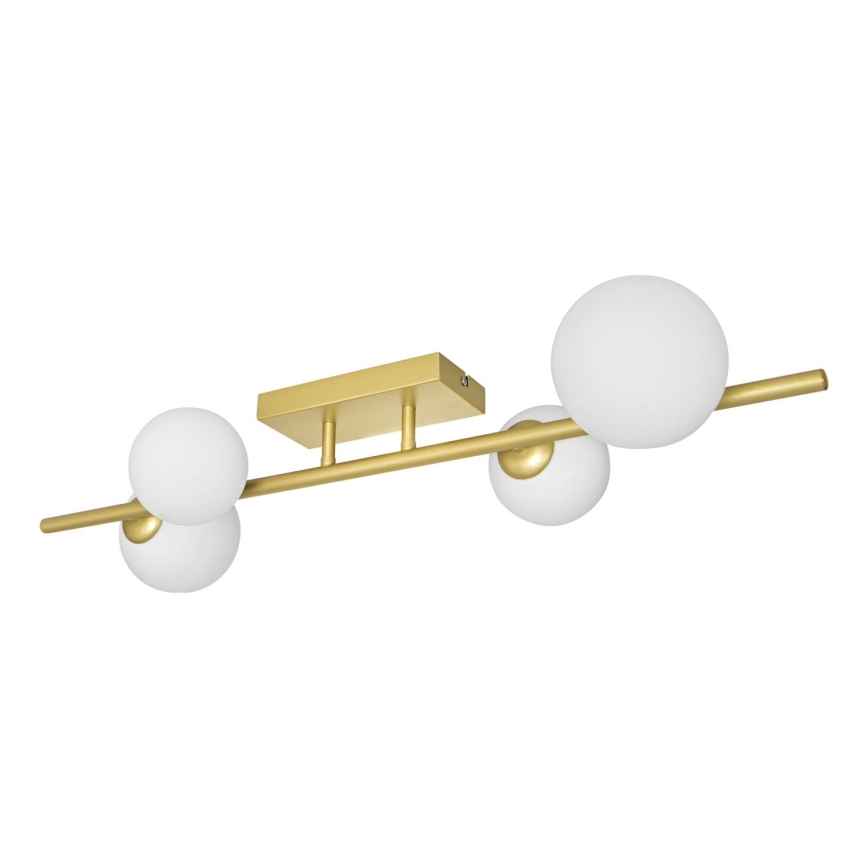 Brilagi - Candeeiro  integrado LED MILLA 4xG9/3W/230V dourado/branco
