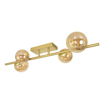 Brilagi - Candeeiro  integrado LED MILLA 4xG9/3W/230V dourado