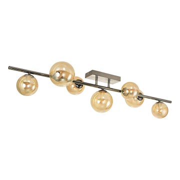 Brilagi - Candeeiro  integrado LED MILLA 7xG9/3W/230V cromado brilhante/dourado