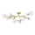 Brilagi - Candeeiro  integrado LED MISTEL 15xG9/3W/230V dourado/branco