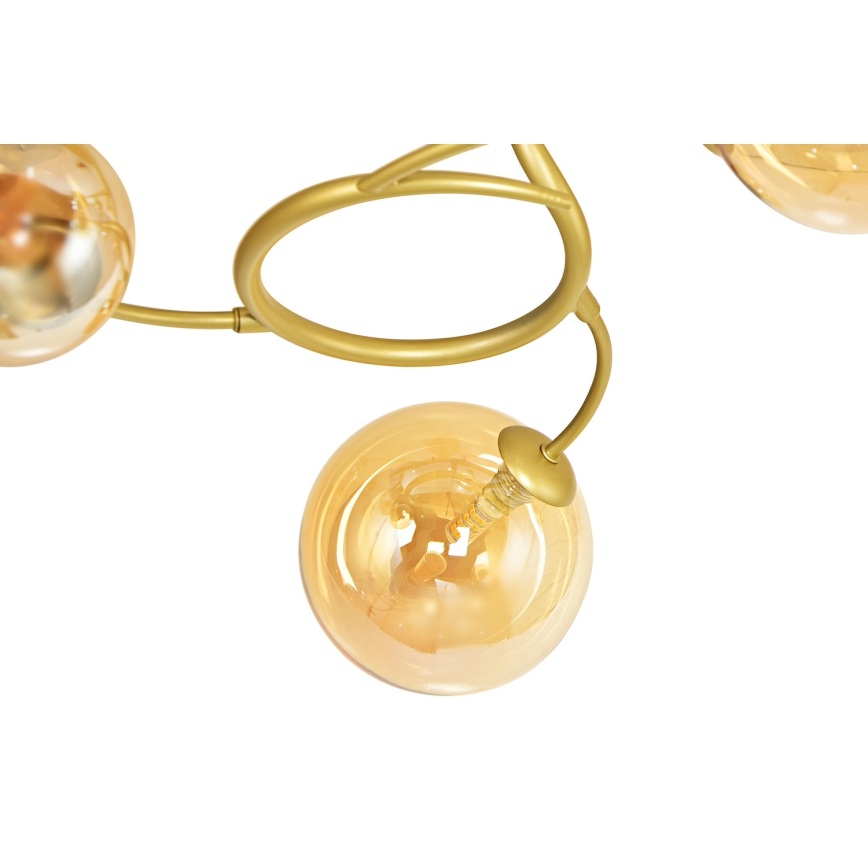 Brilagi - Candeeiro  integrado LED MISTEL 15xG9/3W/230V dourado