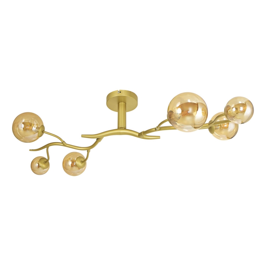 Brilagi - Candeeiro  integrado LED MISTEL 6xG9/3W/230V dourado