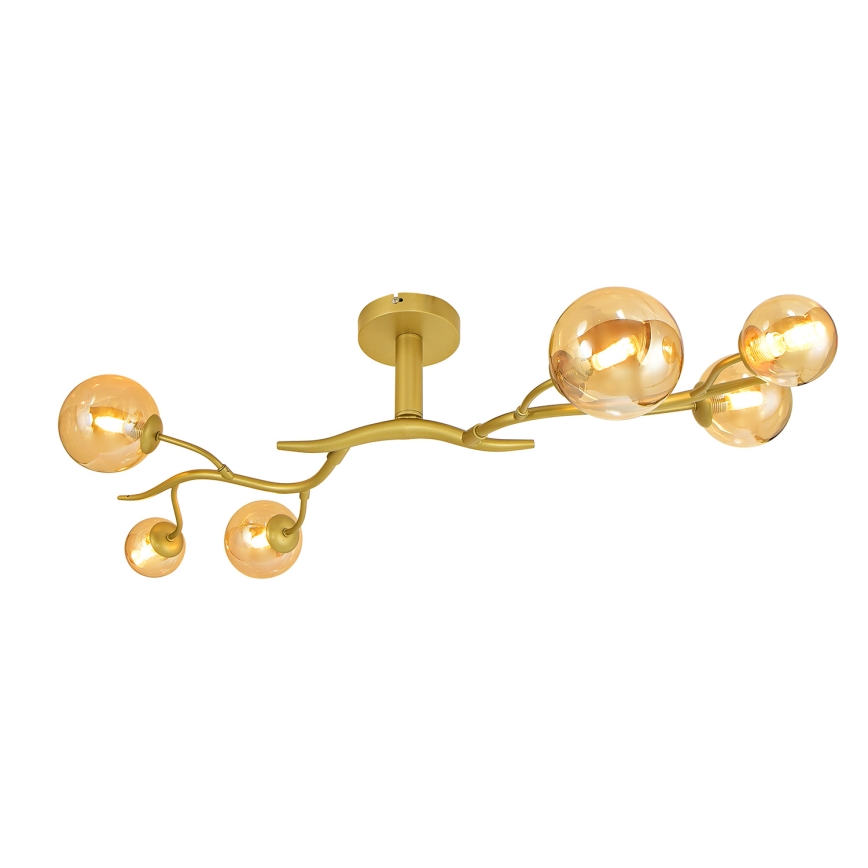 Brilagi - Candeeiro  integrado LED MISTEL 6xG9/3W/230V dourado