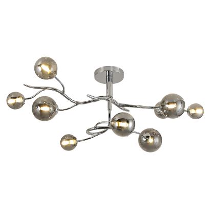 Brilagi - Candeeiro  integrado LED MISTEL 9xG9/3W/230V cromado brilhante/fumado