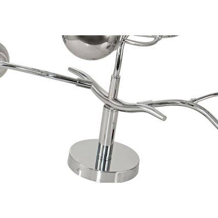 Brilagi - Candeeiro  integrado LED MISTEL 9xG9/3W/230V cromado brilhante/fumado