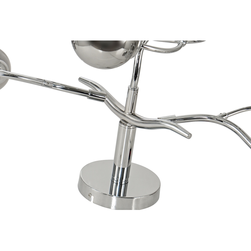 Brilagi - Candeeiro  integrado LED MISTEL 9xG9/3W/230V cromado brilhante/fumado