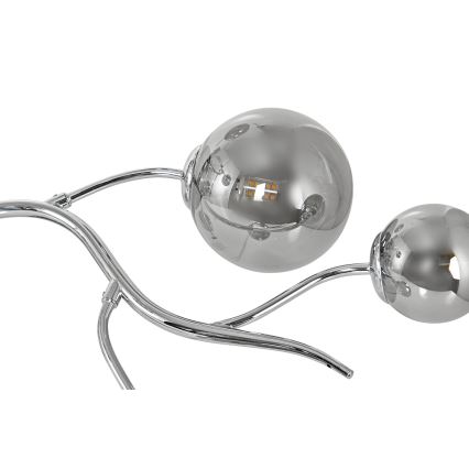 Brilagi - Candeeiro  integrado LED MISTEL 9xG9/3W/230V cromado brilhante/fumado