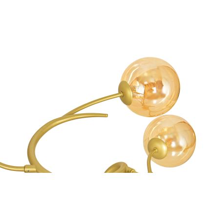Brilagi - Candeeiro  integrado LED MISTEL 9xG9/3W/230V dourado
