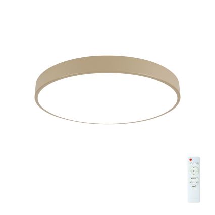 Brilagi - Luminária de teto LED dimerizável POOL LED/60W/230V 3000-6000K Ø 50 cm bege + comando remoto