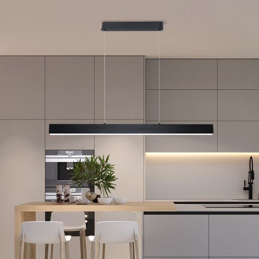 Brilagi - Candeeiro suspenso LED com regulação SLEEKLINE SMART LED/40W/230V 3000-6000K Wi-Fi Tuya preto + comando