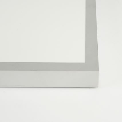 Brilagi - Luminária de tecto para casa de banho LED regulável FRAME SMART LED/50W/230V 60x60 cm 3000-6000K IP44 prateada + controlo remoto