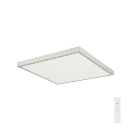 Brilagi - Luminária de tecto para casa de banho LED regulável FRAME SMART LED/50W/230V 60x60 cm 3000-6000K IP44 prateada + controlo remoto