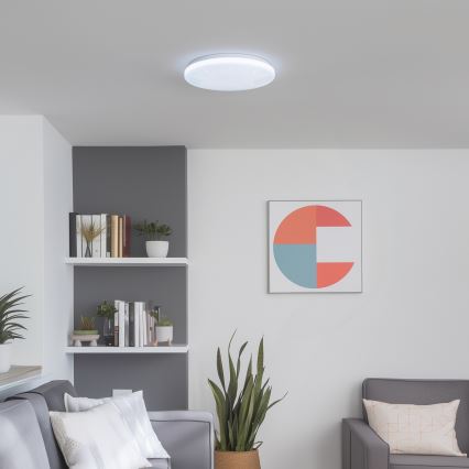 Brilagi - Luminária LED regulável SMART STARS LED/24W/230V Ø 38 cm 2700-6500K Wi-Fi Tuya + comando remoto