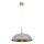 Brilagi - Candeeiro suspenso ABRAHAM 1xE27/60W/230V diâmetro 35 cm bege