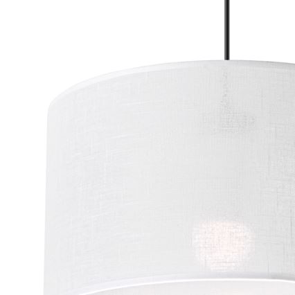 Brilagi - Candeeiro suspenso ANTHONY 1xE27/60W/230V carvalho/branco