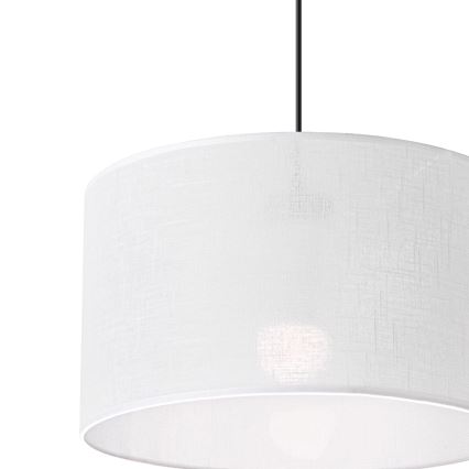 Brilagi - Candeeiro suspenso ANTHONY 1xE27/60W/230V carvalho/branco