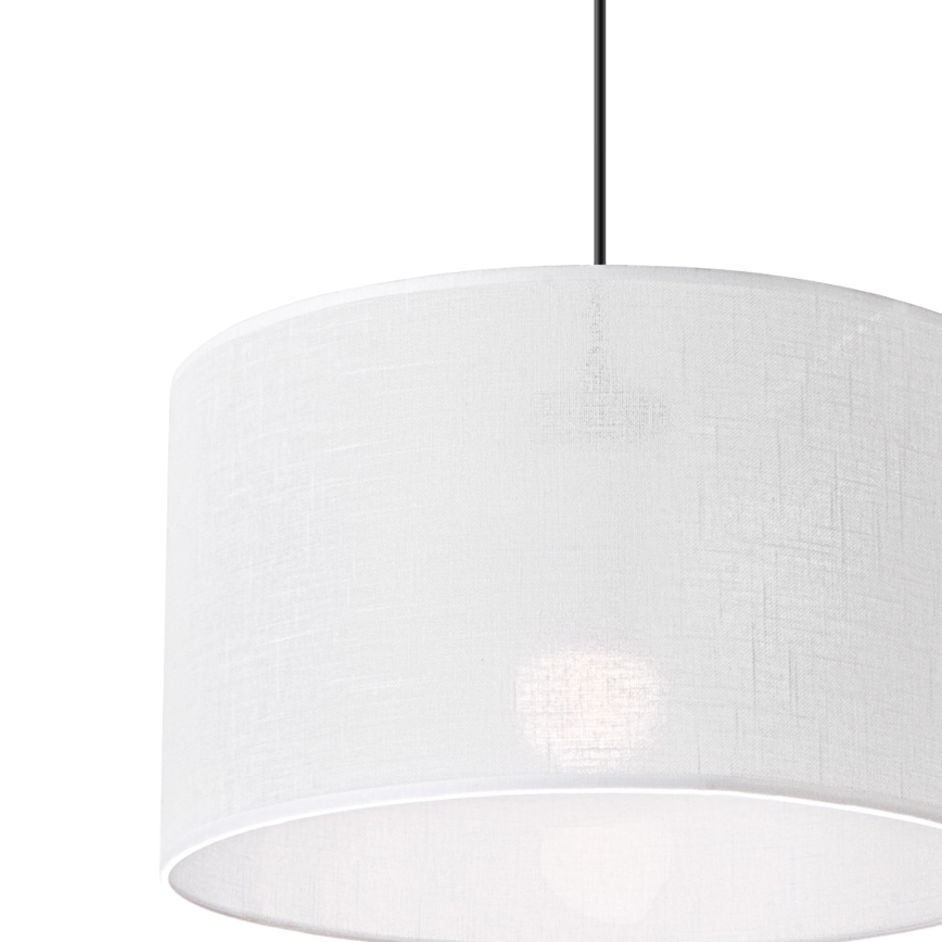 Brilagi - Candeeiro suspenso ANTHONY 1xE27/60W/230V carvalho/branco