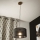 Brilagi - Candeeiro suspenso ANTHONY 1xE27/60W/230V carvalho/preto