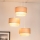 Brilagi - Candeeiro suspenso ARIZONA BOHO 3xE27/15W/230V bege/branco