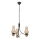 Brilagi - Candeeiro suspenso COTTAGE 3xE14/40W/230V faia/castanho
