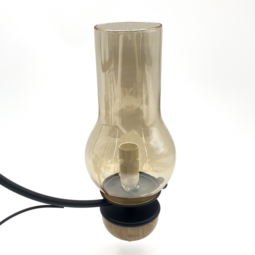 Brilagi - Candeeiro suspenso COTTAGE 3xE14/40W/230V faia/castanho
