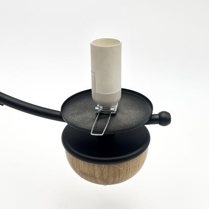 Brilagi - Candeeiro suspenso COTTAGE 3xE14/40W/230V faia/castanho