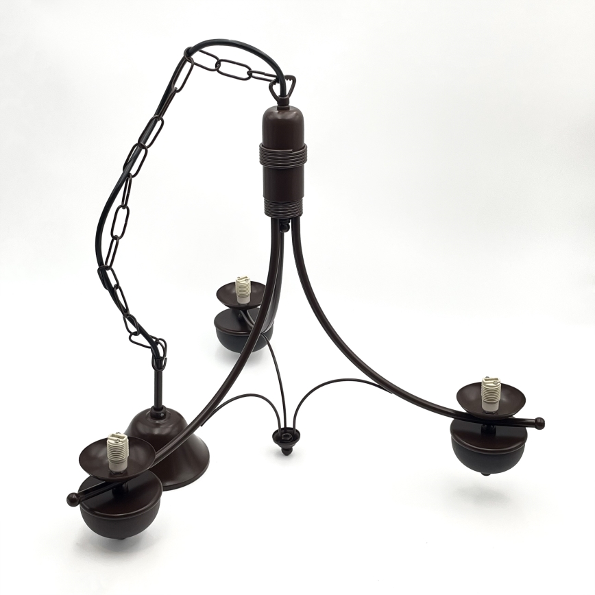 Brilagi - Candeeiro suspenso COTTAGE 3xG9/40W/230V carvalho/branco